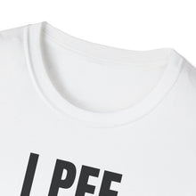 Load image into Gallery viewer, SS T-Shirt, I Pee in Pools - White
