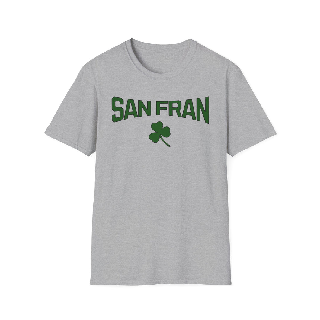 SS T-Shirt, San Francisco Shamrock - Multi Colors