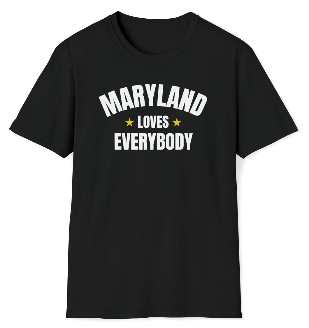 SS T-Shirt, MD Maryland - Black | Clarksville Originals