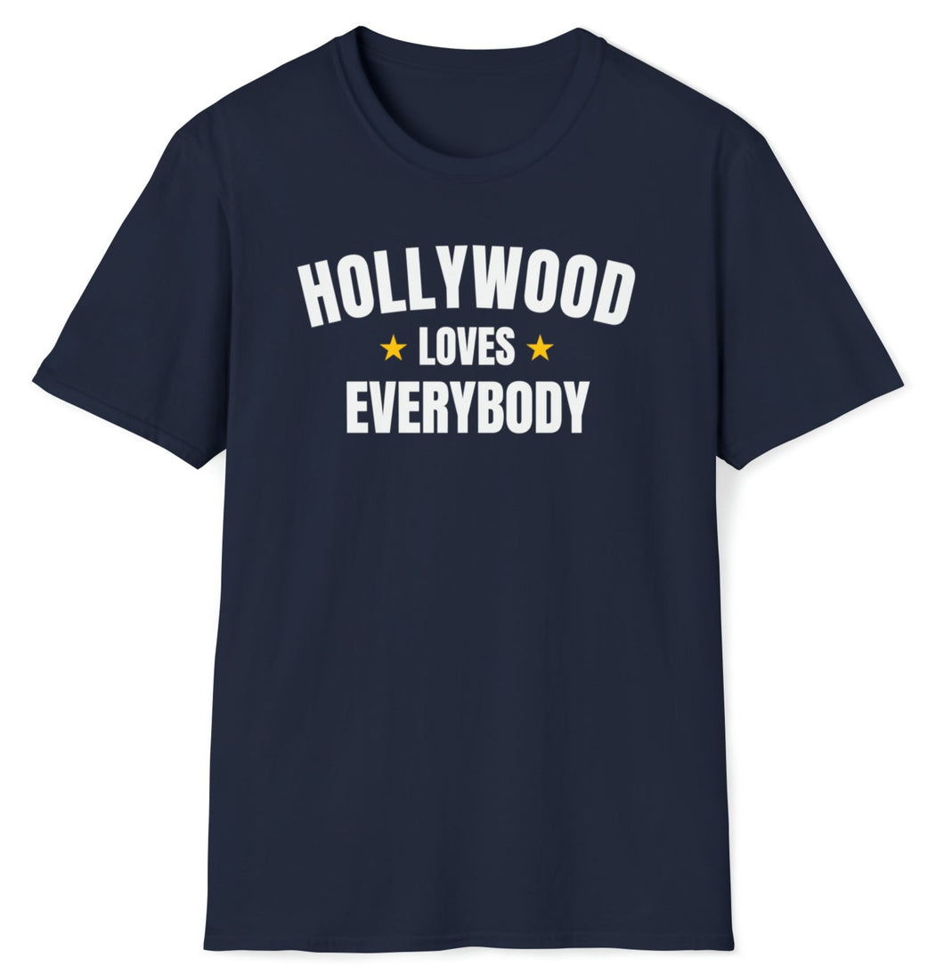 SS T-Shirt, CA Hollywood - Navy