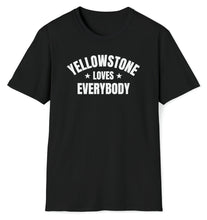 Load image into Gallery viewer, SS T-Shirt, SD Yellowstone - Black | Clarksville Originals
