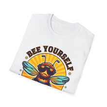 Load image into Gallery viewer, SS T-Shirt, Bee Yourself - Multi Colors
