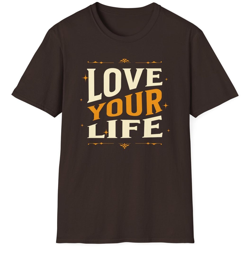 SS T-Shirt, Love Your Life - Multi Colors