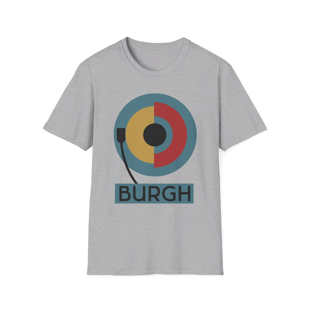 SS T-Shirt, Pittsburgh Turntable - Multi Colors