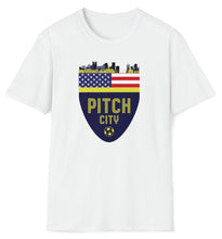 Load image into Gallery viewer, SS T-Shirt, Pitch City Crest | Clarksville Originals
