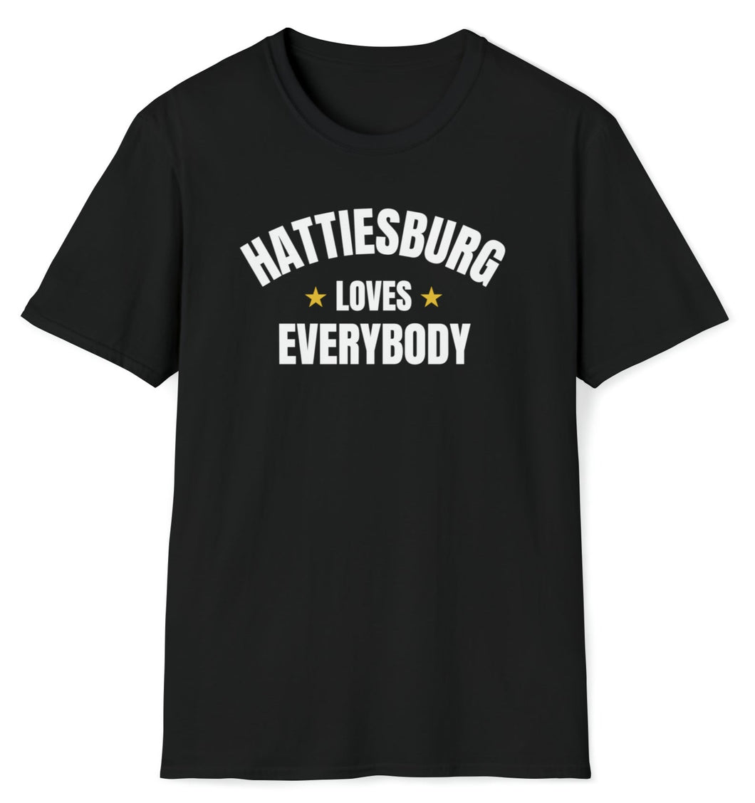 SS T-Shirt, MS Hattiesburg - Black