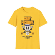 Load image into Gallery viewer, SS T-Shirt, Stay Positive - Multi Colors
