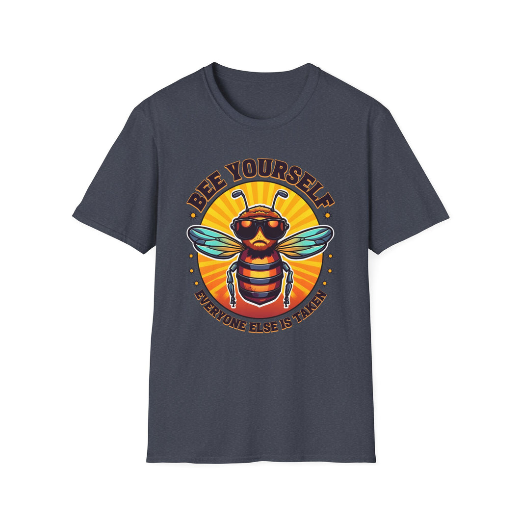 SS T-Shirt, Bee Yourself - Multi Colors