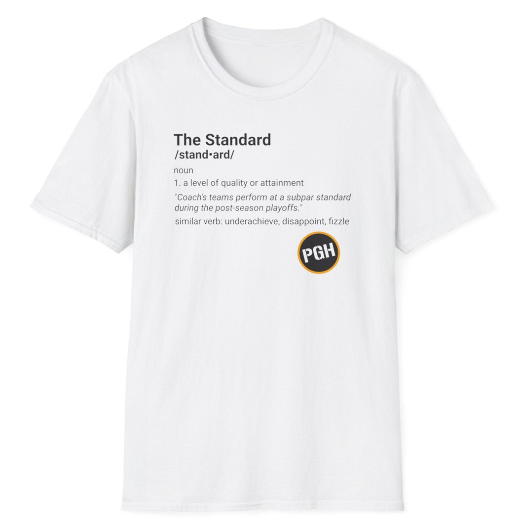 SS T-Shirt, Pittsburgh - The Standard - White