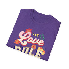 Load image into Gallery viewer, SS T-Shirt, Love Rules - Multi Colors
