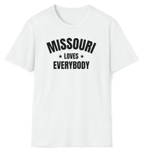 Load image into Gallery viewer, SS T-Shirt, MO Missouri - White | Clarksville Originals
