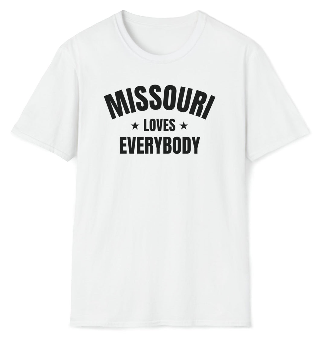 SS T-Shirt, MO Missouri - White | Clarksville Originals
