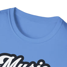 Load image into Gallery viewer, SS T-Shirt, Music Lives Here White - Multi Colors
