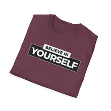 Load image into Gallery viewer, SS T-Shirt, Believe in Yourself - Multi Colors
