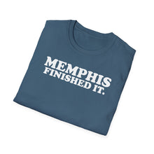 Load image into Gallery viewer, SS T-Shirt, Memphis Finished It. - Multi Colors
