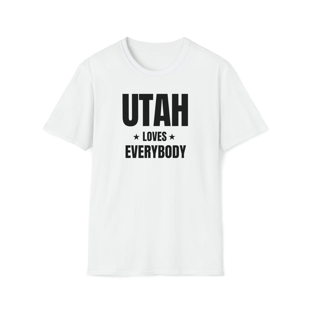 SS T-Shirt, UT Utah - White