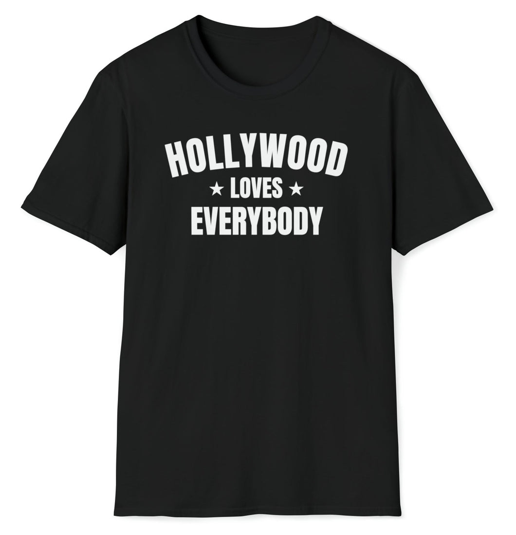 SS T-Shirt, CA Hollywood - Black