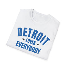 Load image into Gallery viewer, SS T-Shirt, MI Detroit - Teal | Clarksville Originals
