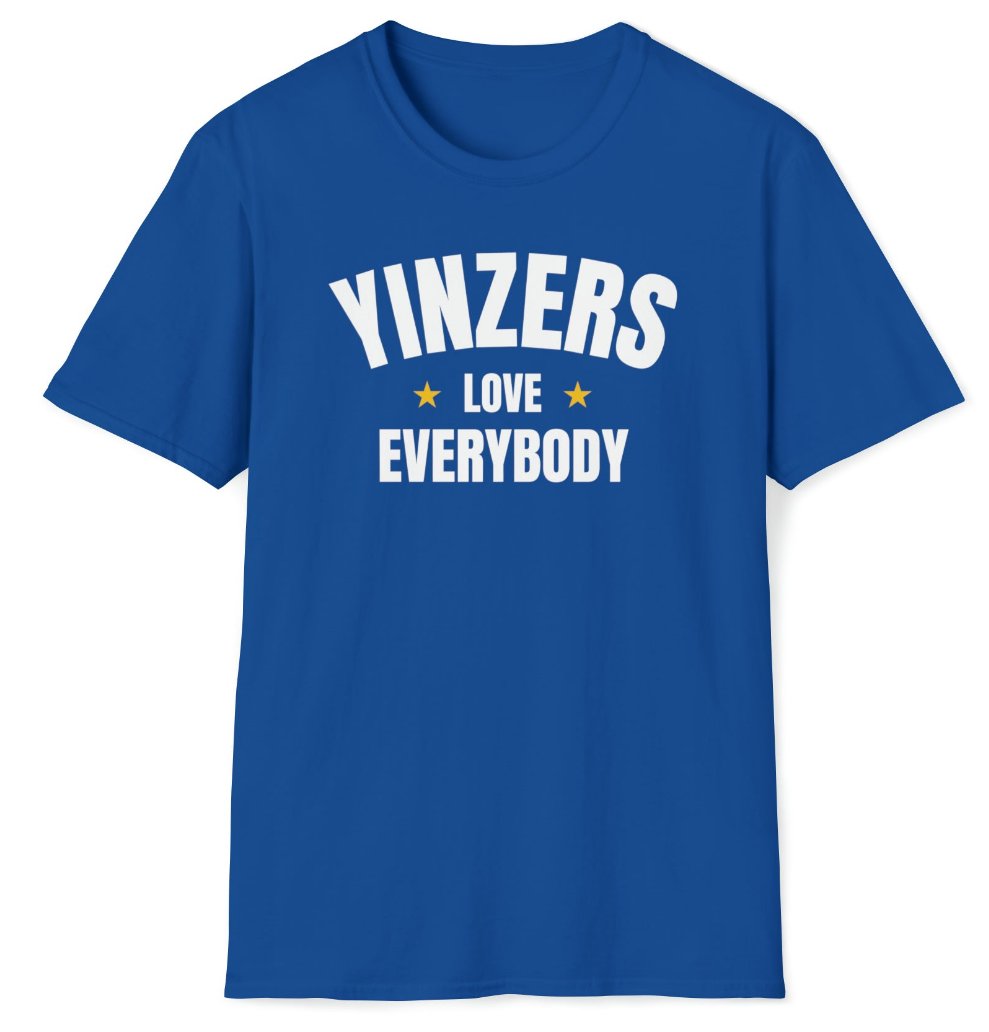 SS T-Shirt, PA Yinzers - Blue