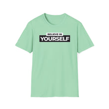 Load image into Gallery viewer, SS T-Shirt, Believe in Yourself - Multi Colors

