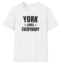 Load image into Gallery viewer, SS T-Shirt, PA York - White
