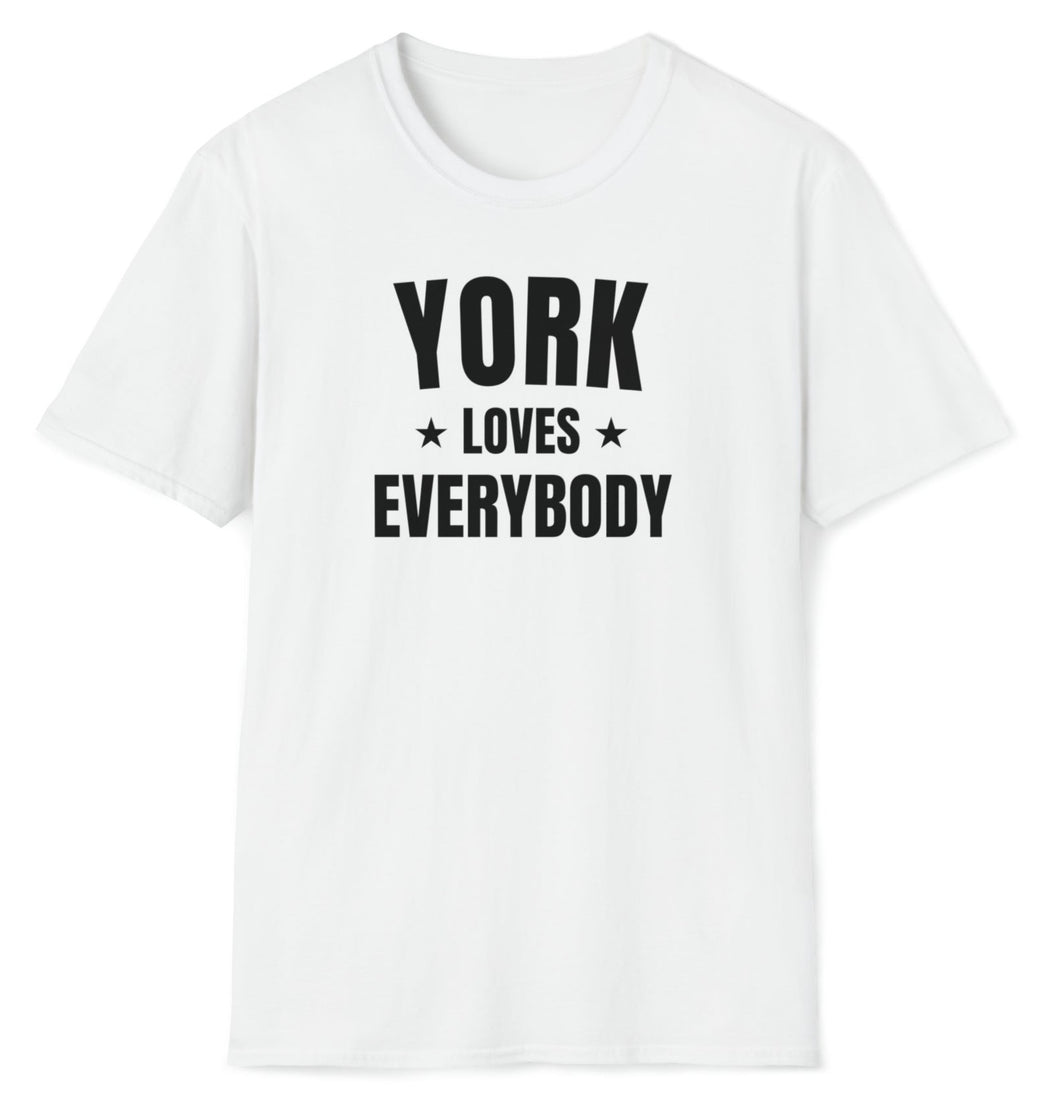 SS T-Shirt, PA York - White