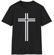 Load image into Gallery viewer, SS T-Shirt, Doubled Crucifix - Multi Colors
