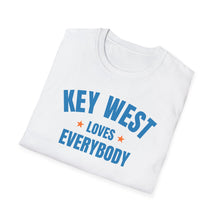 Load image into Gallery viewer, SS T-Shirt, FL Key West - White Blue

