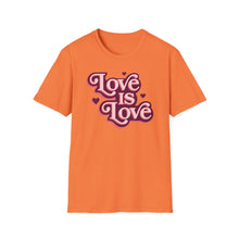 Load image into Gallery viewer, SS T-Shirt, Love Is Love - Multi Colors
