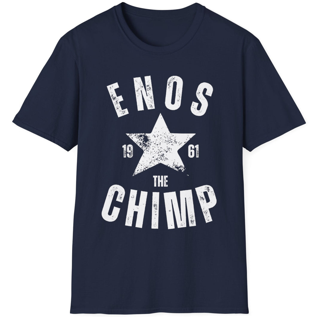 SS T-Shirt, Enos the Chimp - Multi Colors