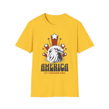 Load image into Gallery viewer, SS T-Shirt, Let Freedom Ring - Multi Colors
