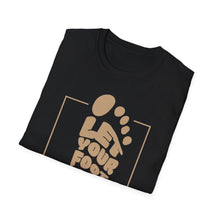Load image into Gallery viewer, SS T-Shirt, Let Your Footprint - Multi Colors
