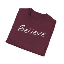 Load image into Gallery viewer, SS T-Shirt, Believe - Multi Colors
