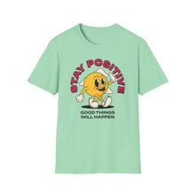Load image into Gallery viewer, SS T-Shirt, Stay Positive &amp; Good Things - Multi Colors
