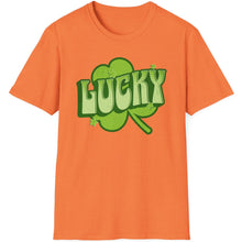Load image into Gallery viewer, SS T-Shirt, Lucky Logo - Multi Colors
