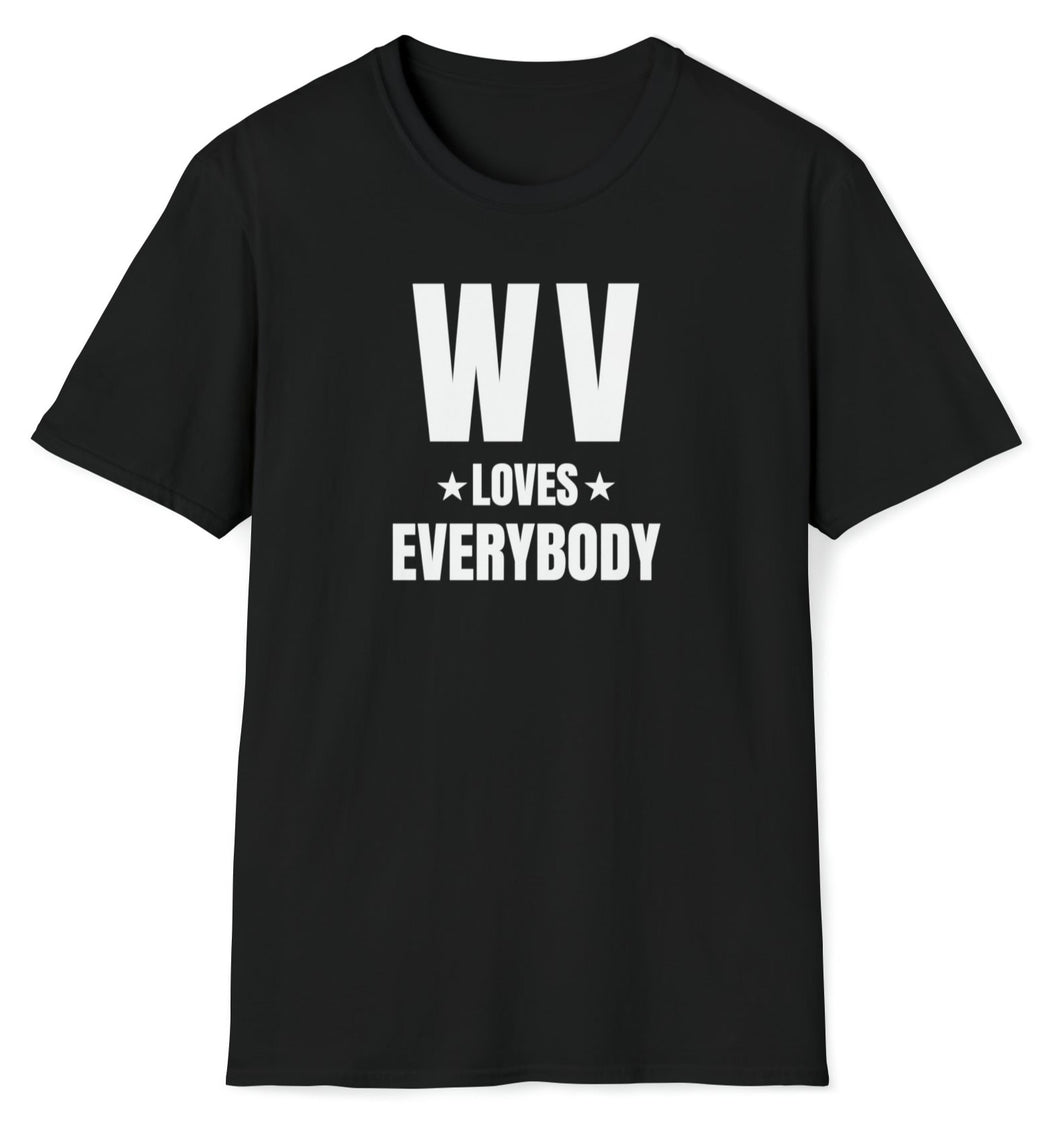 SS T-Shirt, WV WV - Black