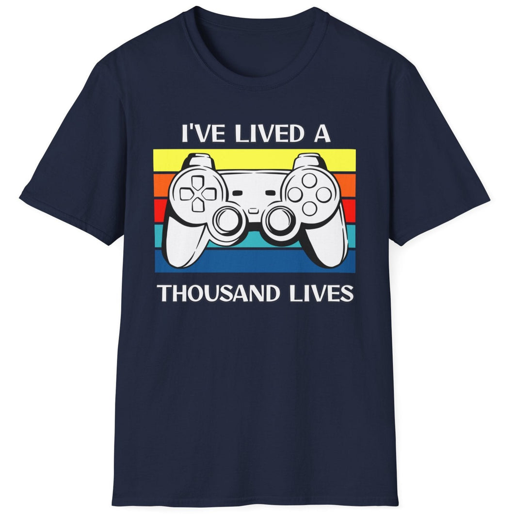 SS T-Shirt, I've Lived a Thousand Lives - Multi Colors