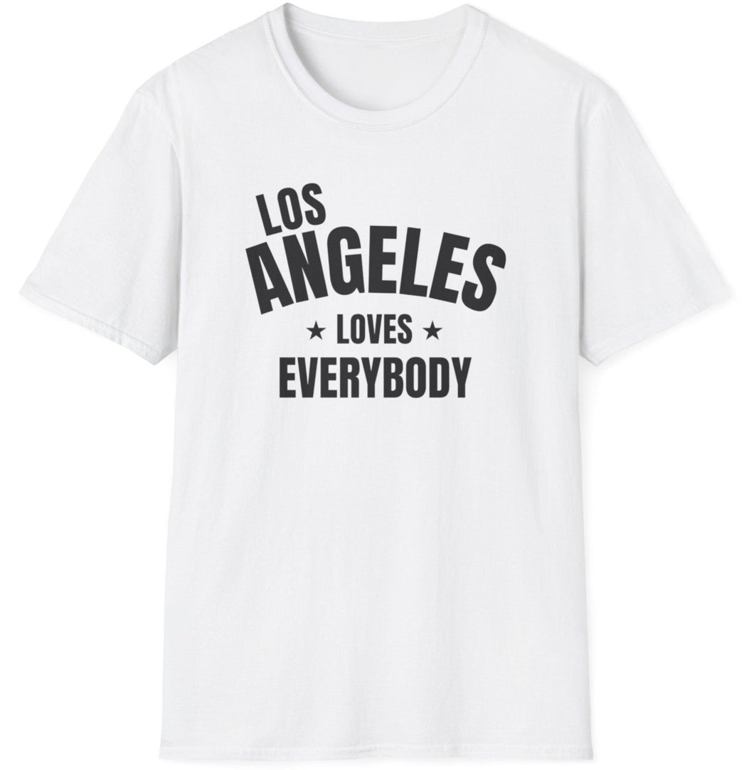 SS T-Shirt, CA Los Angeles - White