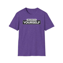 Load image into Gallery viewer, SS T-Shirt, Believe in Yourself - Multi Colors
