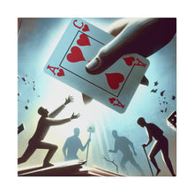 Load image into Gallery viewer, Matte Canvas, The Only Card Left to Play

