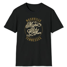 Load image into Gallery viewer, SS T-Shirt, Nashville Music City Circle
