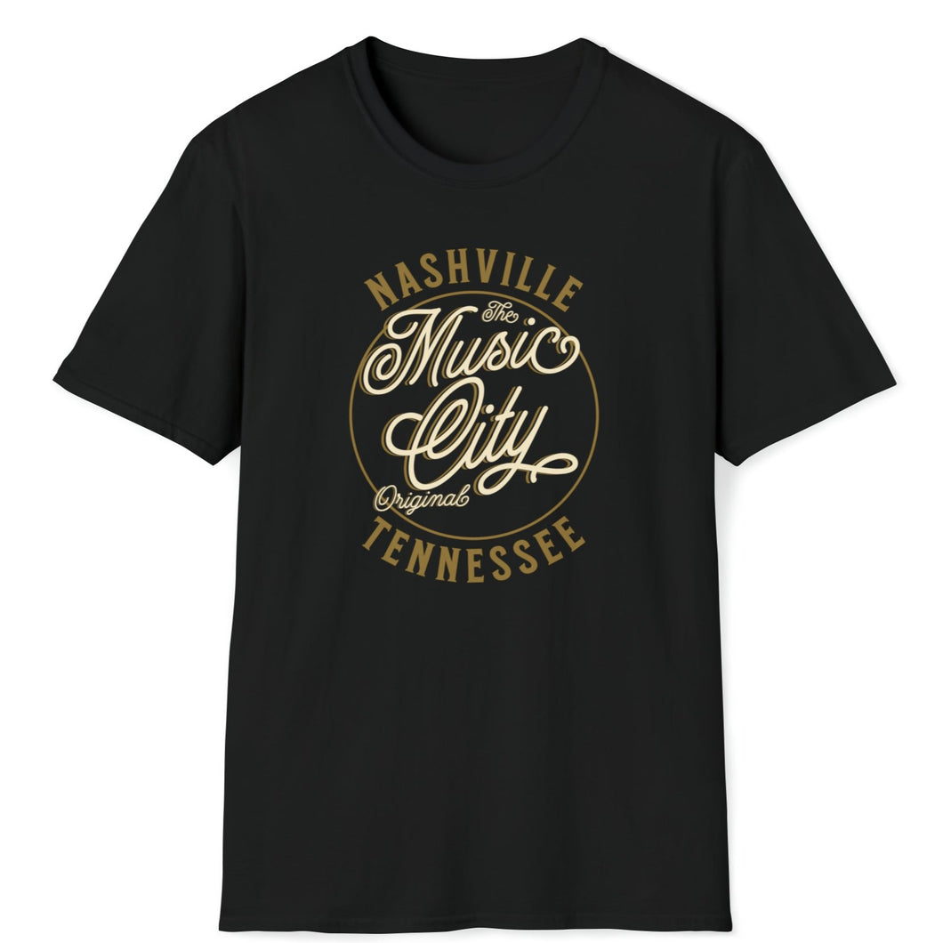 SS T-Shirt, Nashville Music City Circle