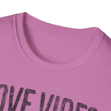 Load image into Gallery viewer, SS T-Shirt, Love Vibes Nashville - Multi Colors
