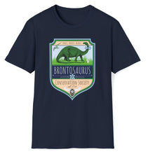 Load image into Gallery viewer, SS T-Shirt, Brontosaurus Conservation Society
