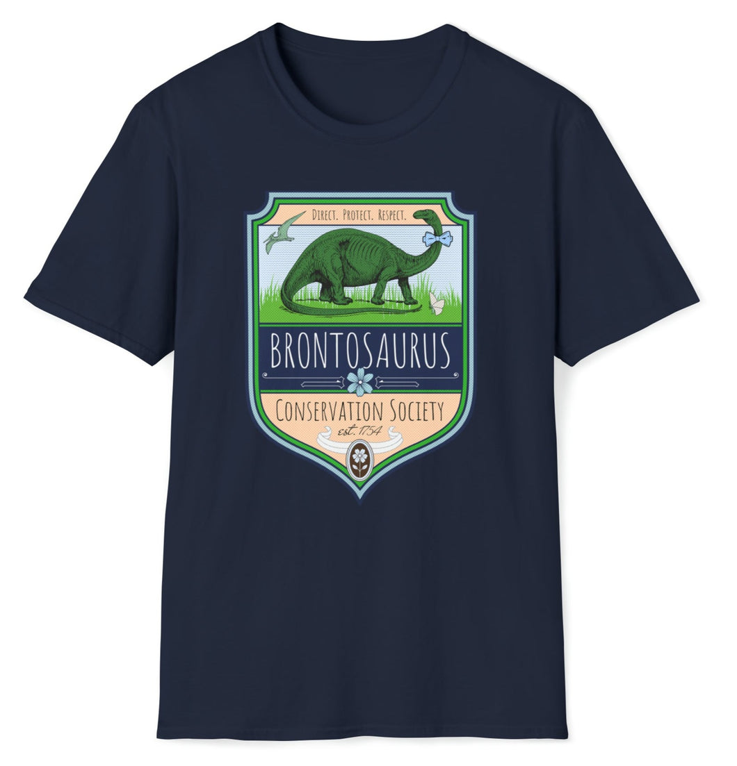 SS T-Shirt, Brontosaurus Conservation Society