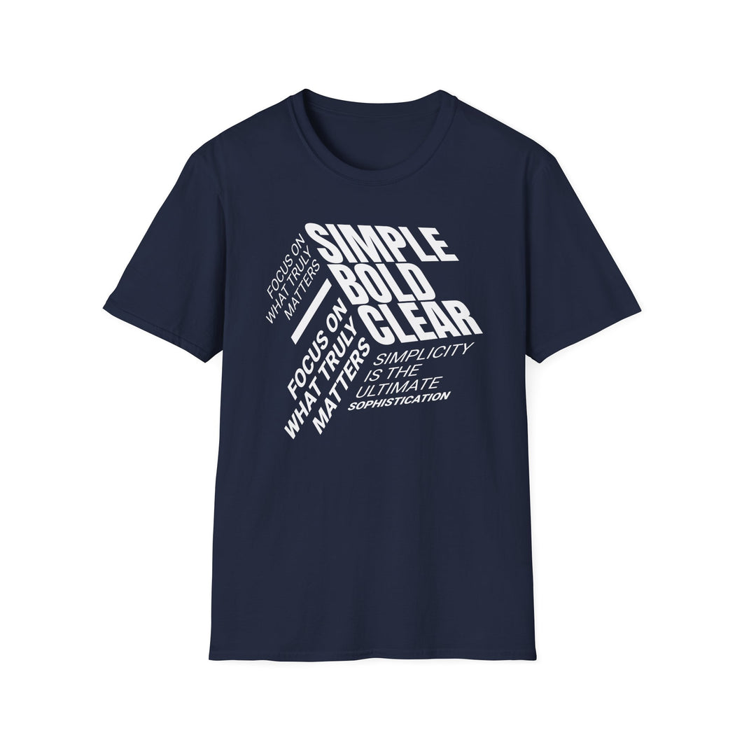 SS T-Shirt, Simple Cube