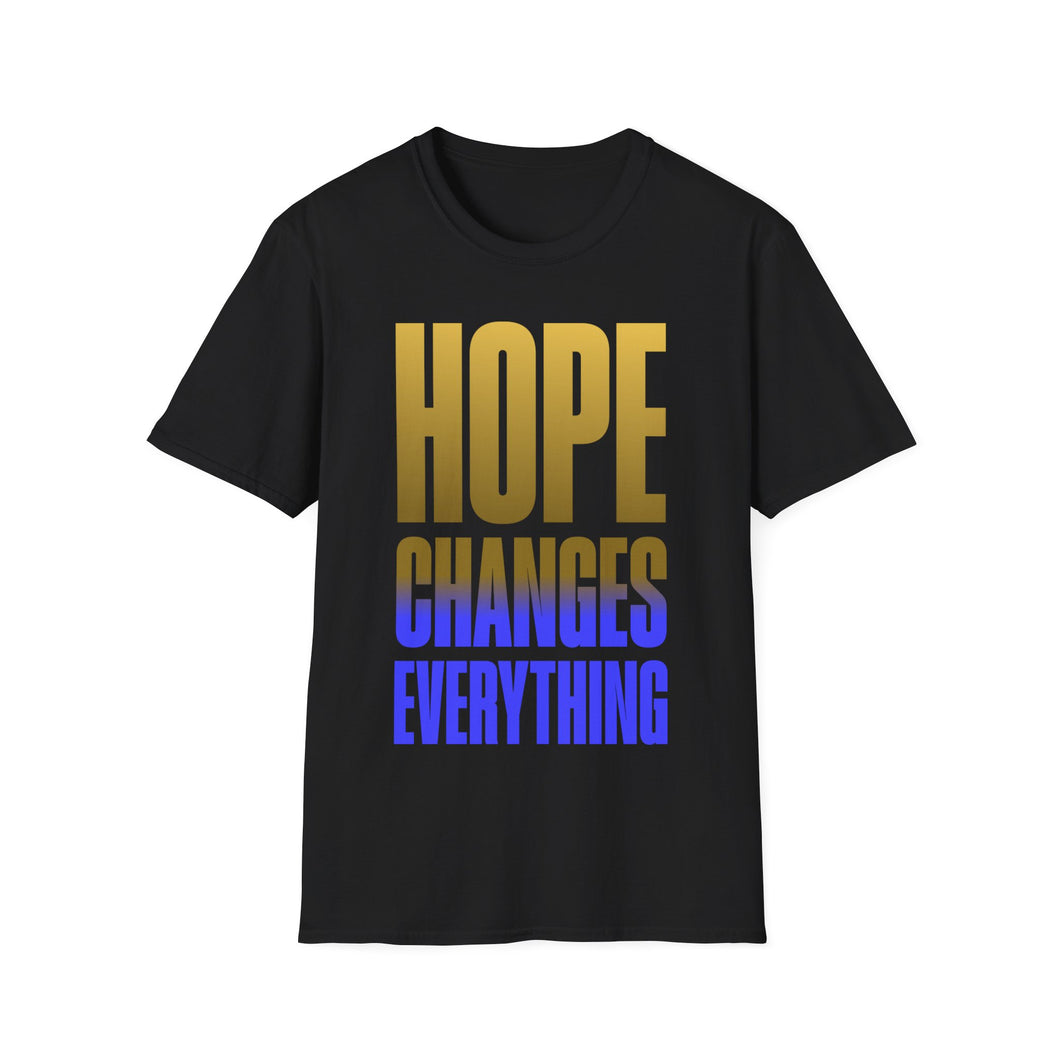 SS T-Shirt, Hope Changes Everything - Multi Colors