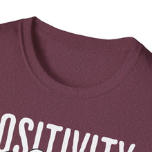 Load image into Gallery viewer, SS T-Shirt, Positivity is a Choice - Multi Colors
