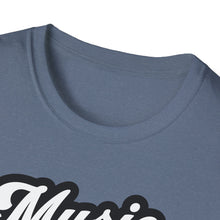 Load image into Gallery viewer, SS T-Shirt, Music Lives Here White - Multi Colors
