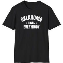 Load image into Gallery viewer, SS T-Shirt, OK Oklahoma - Black
